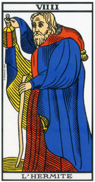 tarot gratuit, L'Ermite